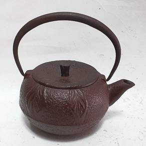 Nambu Ironware Iron Kettle Teapot Yuzu-Shaped Mand