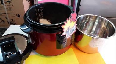 New SHARP 6L Pressure Cooker