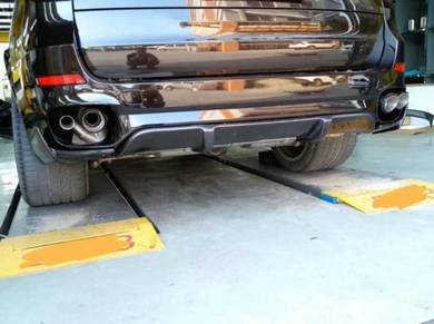BMW F15 X5 M Performance Carbon Rear Diffuser Set