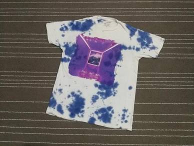 Fall out boy tie die band tee saiz m