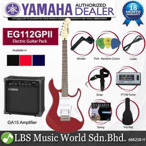 Yamaha EG112GPII Gigmaker Electric Guitar HSS RED