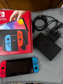 Nintendo oled used with warranty