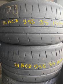2nd Tyre 255/35/19 Bridgestone re71rs 2024 65%