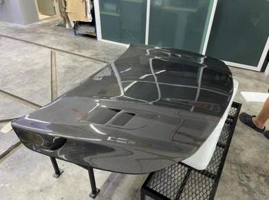AMG CLA45 W117 Revozport Fully Carbon Fiber Bonnet