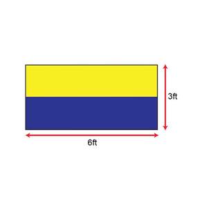 Bendera Perlis (Polyester) 3 x 6ft