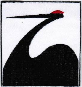 Spoon Sports Crane Car Bicycle Racing Badge Patch