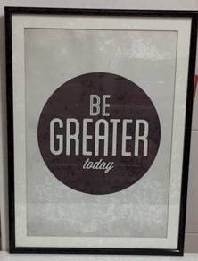 Framed Picture - Be Greater Today