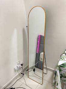 Wall mounted + standing full body mirror 