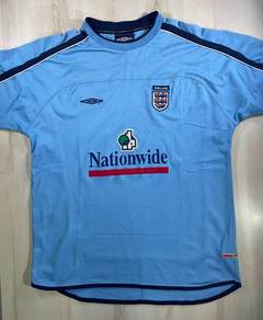 Umbro England Blue Training Jersey #DZ Used