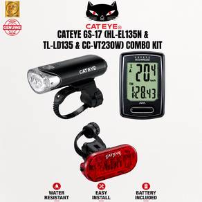[GENUINE] CATEYE GS-17 Bicycle Combo Kit