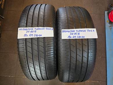 2pcs BRIDGESTONE TURANZA T005 A Tyres 2154518