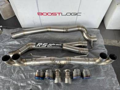R35 boostlogic 4.5 GTR titanium exhaust GTR35