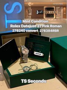 Rolex Datejust 31mm 278240 Convert To 278384RBR