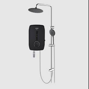 Alpha RainShower DC Pump Water Heater EZYIRS BLACK