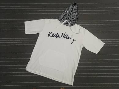 Keith HARING X browny hooded unisex L
