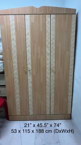 3 Doors wardrobe
