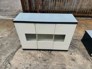 4x3ft Multipurpose Console Display Cabinet Rack