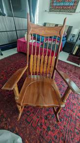 Authentic Handcrafted Solid Rosewood Rocking Chair