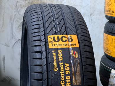 Tayar Baru 215 55 18 Continental UltraContact UC6