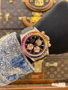 2015 Rolex Daytona Ref 116518 18k 750 Rose Gold