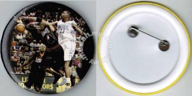 NBA#7 LosAngeles Lakers Orlando Magic Button Badge