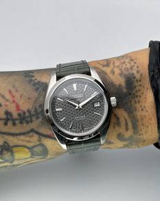 Custom Seiko Mod 39mm Grey Sharp Edge Presage