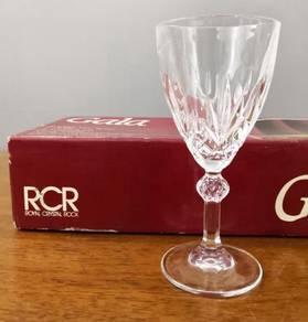 Cawan kristal RCR GALA Crystal wine glass 6