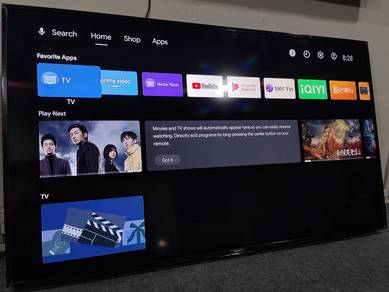 SONY 65 Android 4K UHD TV