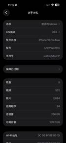 iPhone16promax silver