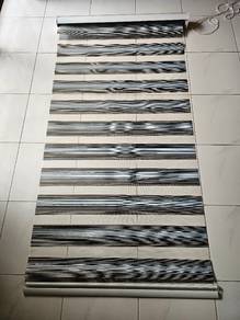 Zebra roller blind / bidai tingkap