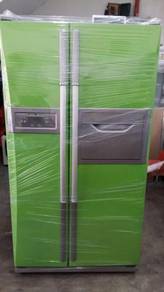 Side by Side Ice Green Refrigerator Fridge Mistral