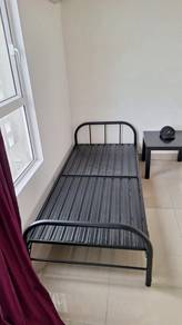 Katil single lipat heavy duty