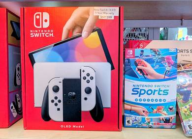 New 1 Year Warranty Nintendo Switch OLED