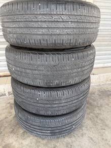 Tayar giti 215/55/18 proton x50 bunga 80-90%