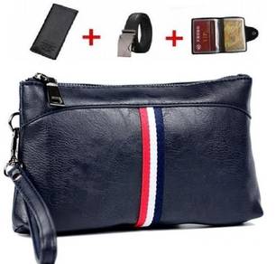 4-In-1 CLUTCH BAG WALLET BELT CARDS HOLDER