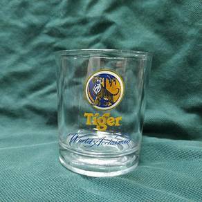 TIGER BEER Short Clear GLASS MALAYSIA World Acclai