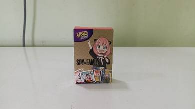 Spy X Family Uno Flip! MCD Happy Meal Card Game