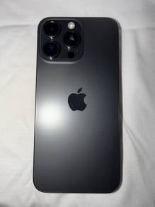 Iphone 15 Pro Max 256 GB MY Set Black Titanium