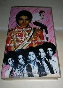MICHAEL JACKSON -  THE LEGEND CONTINUES VIDEO Tape