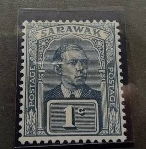 Sarawak CV Brooke Stamp 1 Cent 1918 (Not Issued)