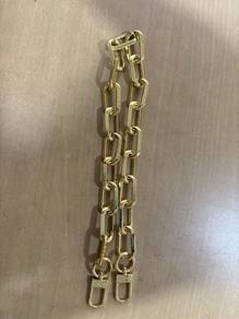 LV bag metal strap