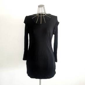 Emporio Armani Women's Long Sleeve Ruffle