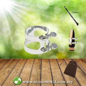 Clarinet mouthpiece ligature screws adjust nickel