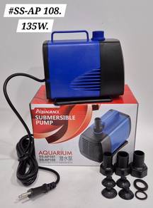 AquaGrace SS-AP108 Submersible Pump Fish Aquarium