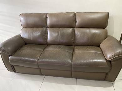 Genuine leather sofa