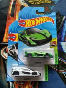 Hotwheels McLaren P1 Green Set