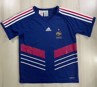 Adidas Kid’s 2009 France Home Jersey #DZ Used