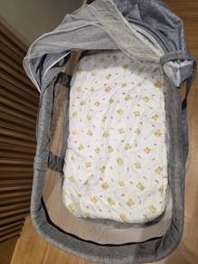 Baby Bassinet Cots with Mosquito Net and Mattress