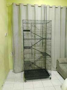 Sangkar kucing Jumbo 5 tingkat