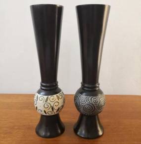 Pasu wooden vase 2